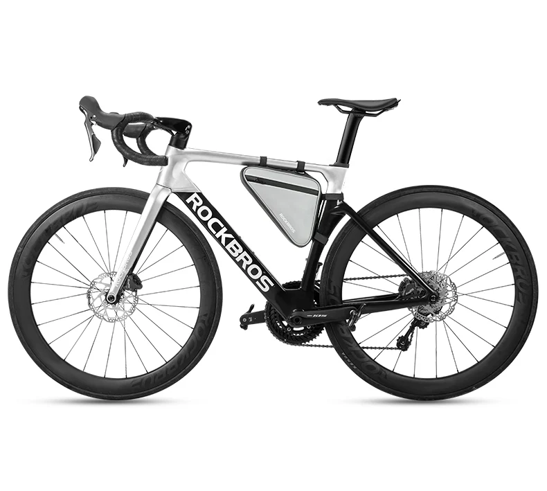 ROCKBROS Reflective Bike Frame Cycling Triangle Bag 0.9L - Image 9