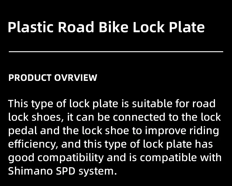 ROCKBROS Road Bike Bicycle Pedals Cleats Set 6 Degree Float For Shimano SPD - Image 20