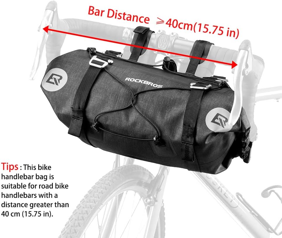 ROCKBROS- Large Bike Handlebar Waterproof Bag - Image 7