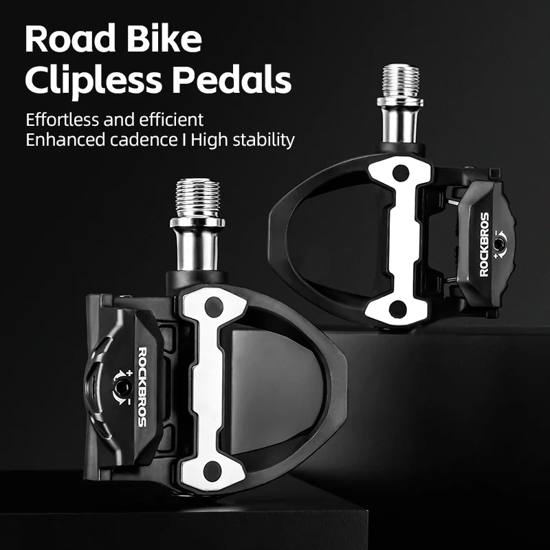 ROCKBROS Road Bike Lock Pedals SPD Bicycle Pedals Sealed Bearings Fit Shimano - Image 15