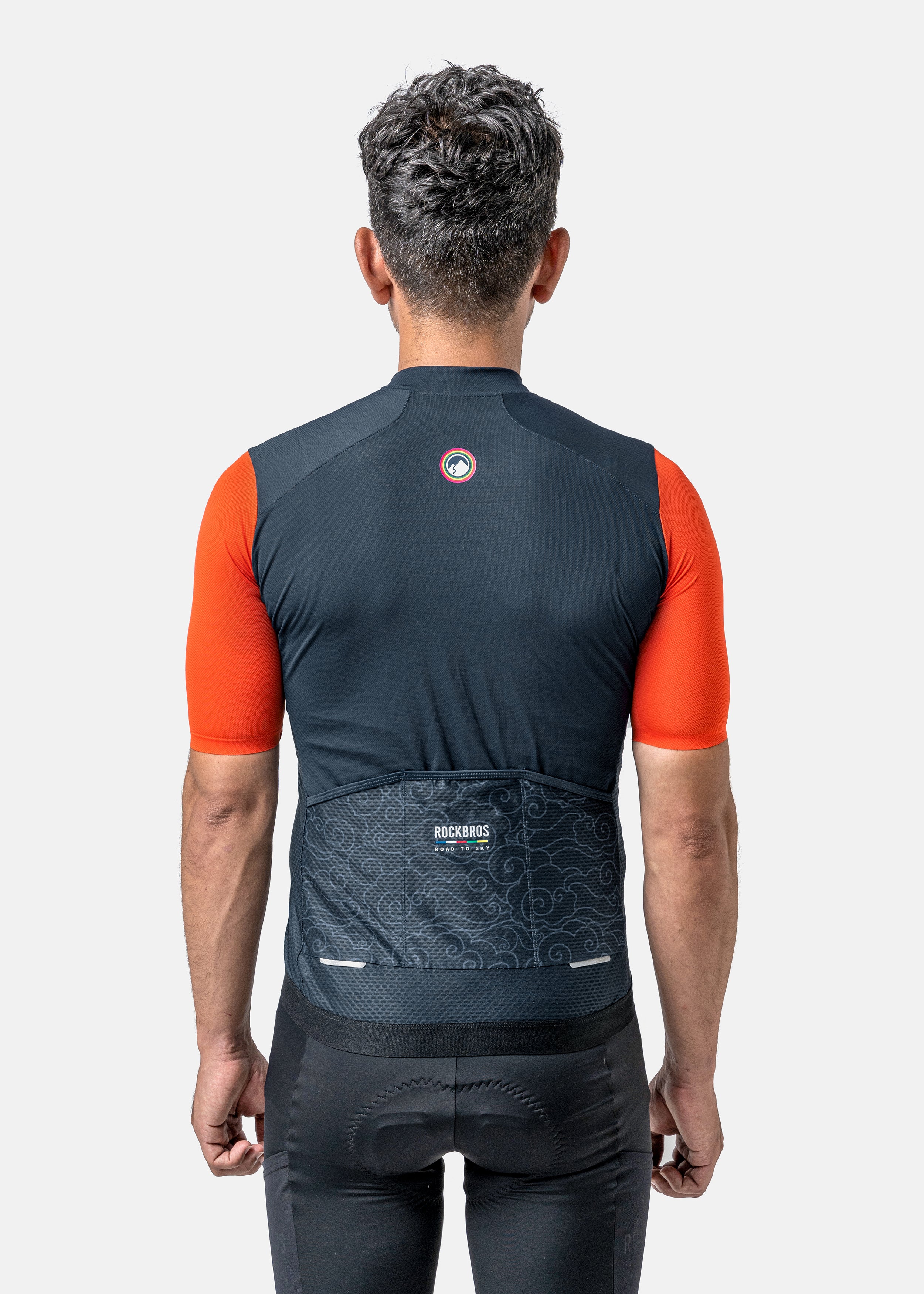 ROCKBROS ROAD TO SKY Men's Short-Sleeve Cycling Jersey in Various Colours - Image 5