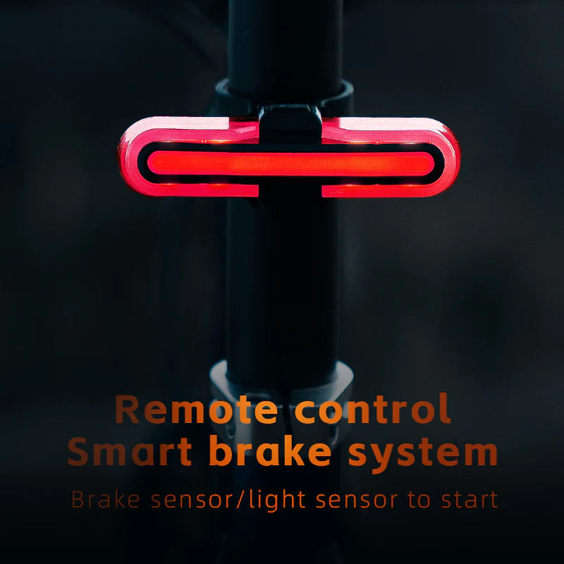 ROCKBROS REX01 Bike Bicycle Tail Light with Turn Signals Remote Control - Image 3