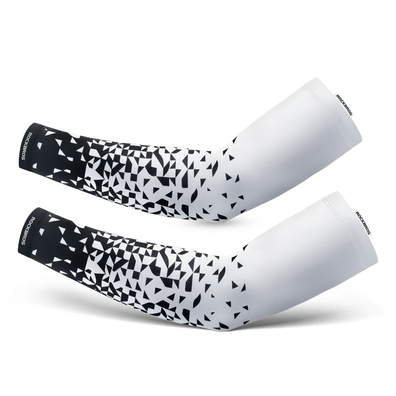 ROCKBROS Sun Protection Arm Sleeves Cooling Running - Image 29