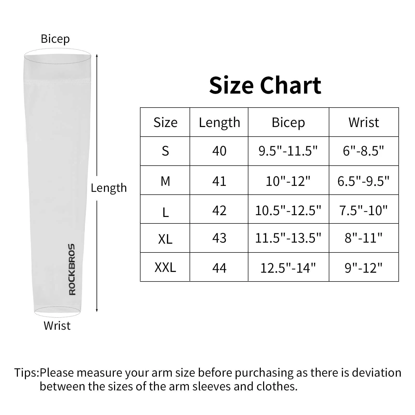 ROCKBROS Sun Protection Cycling Arm Sleeves Cooling Summer - Image 5