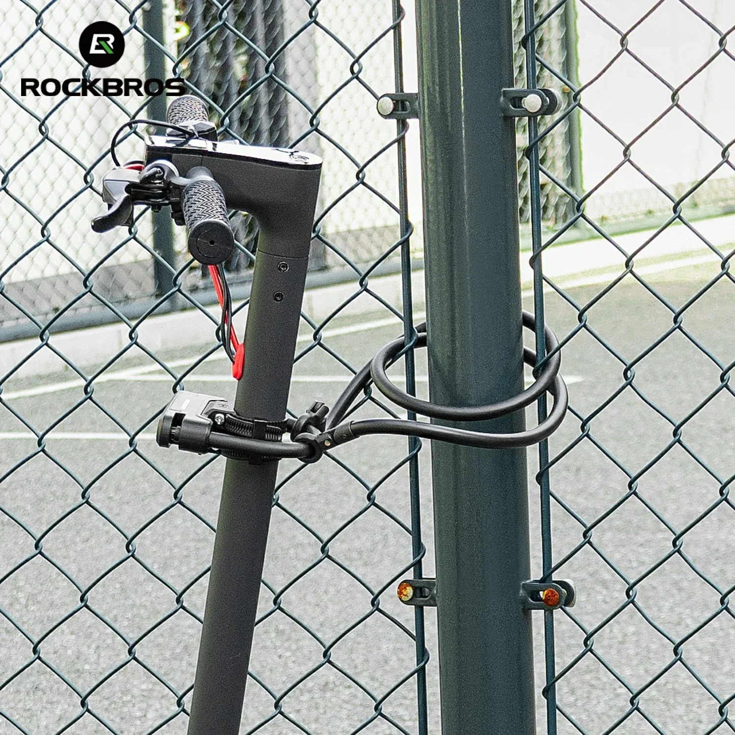 Keyless Scooter Cable Lock U-Lock - Image 9