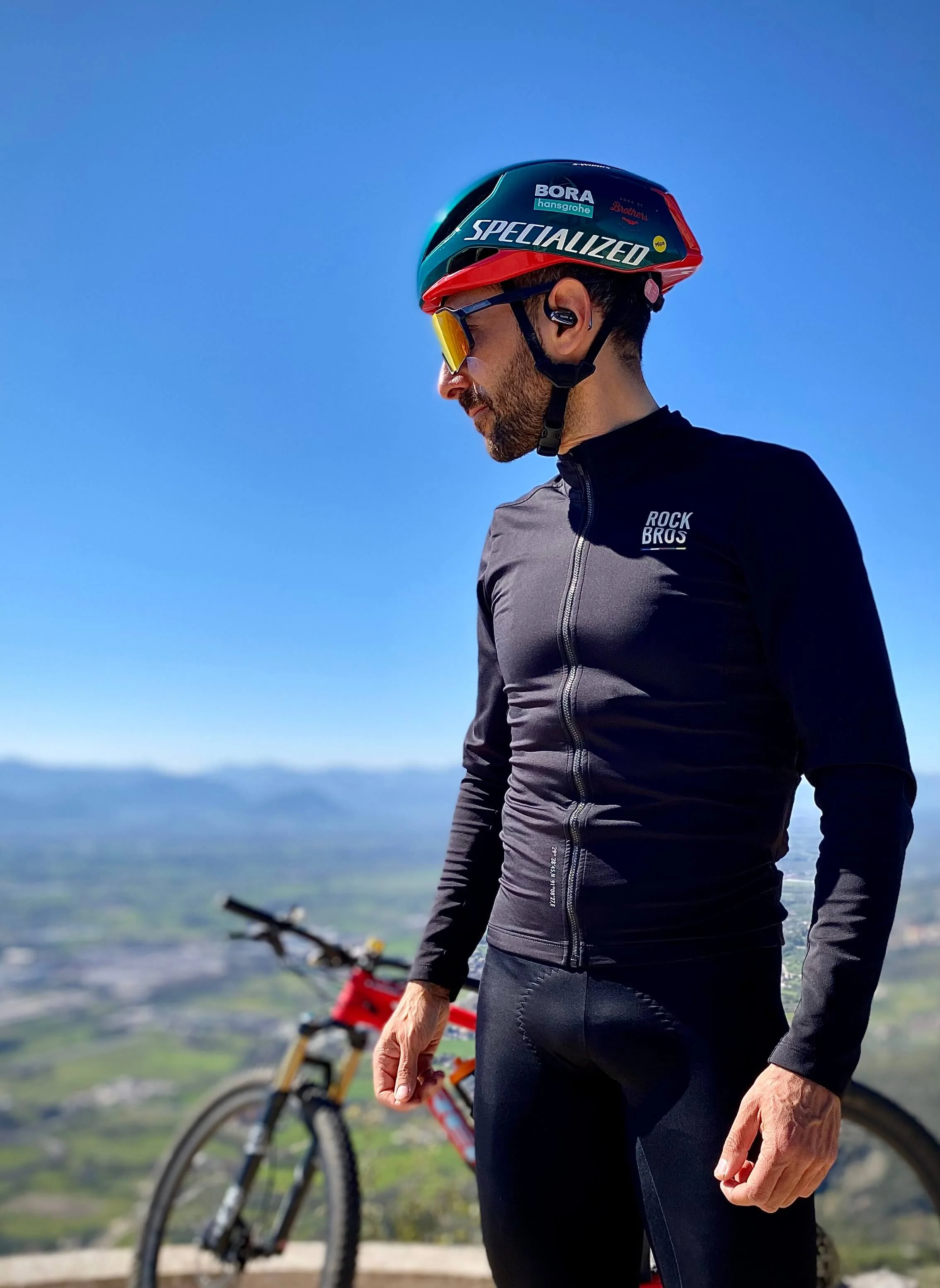 ROCKBROS Winter Fleece Cycling Jersey - Image 5