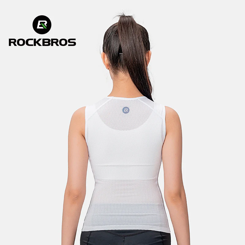 ROCKBROS Women's Cycling Vest Base Layer Breathable Slim 3D Cutting - Image 4