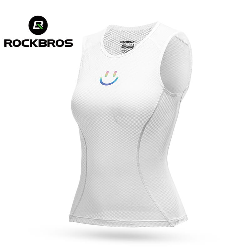 ROCKBROS Women's Cycling Vest Base Layer Breathable Slim 3D Cutting - Image 6