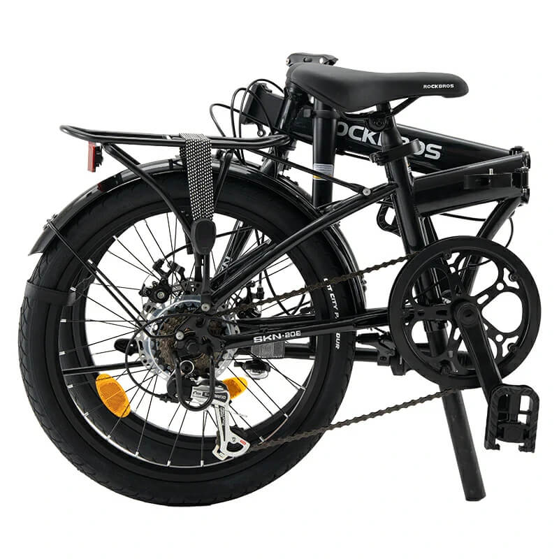 SKN Folding Bike 20 Inch  7‑Speed High‑Strength Chromoly Frame Urban Commuter - Image 12