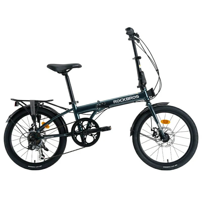 SKN Folding Bike 20 Inch  7‑Speed High‑Strength Chromoly Frame Urban Commuter - Image 19