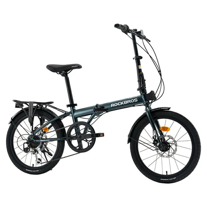 SKN Folding Bike 20 Inch  7‑Speed High‑Strength Chromoly Frame Urban Commuter - Image 20