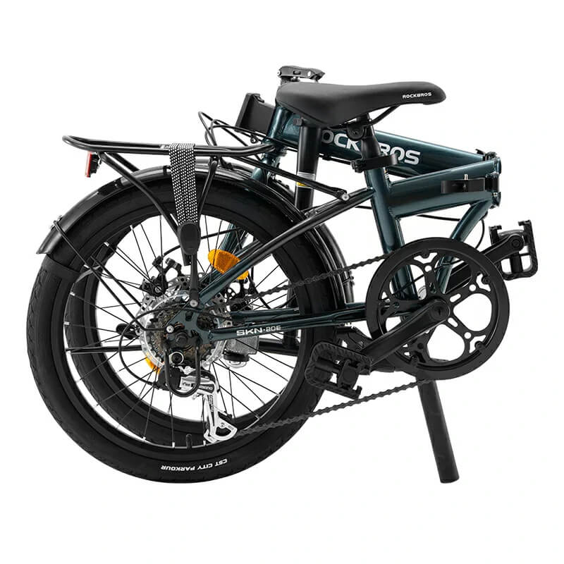 SKN Folding Bike 20 Inch  7‑Speed High‑Strength Chromoly Frame Urban Commuter - Image 21