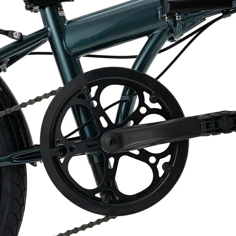 SKN Folding Bike 20 Inch  7‑Speed High‑Strength Chromoly Frame Urban Commuter - Image 22