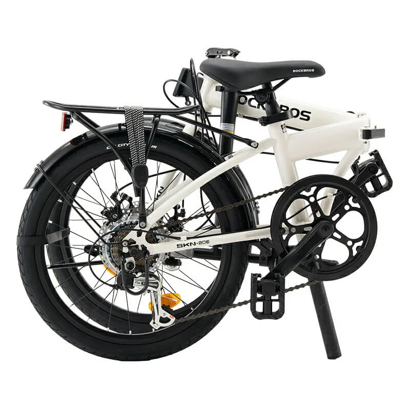 SKN Folding Bike 20 Inch  7‑Speed High‑Strength Chromoly Frame Urban Commuter - Image 3