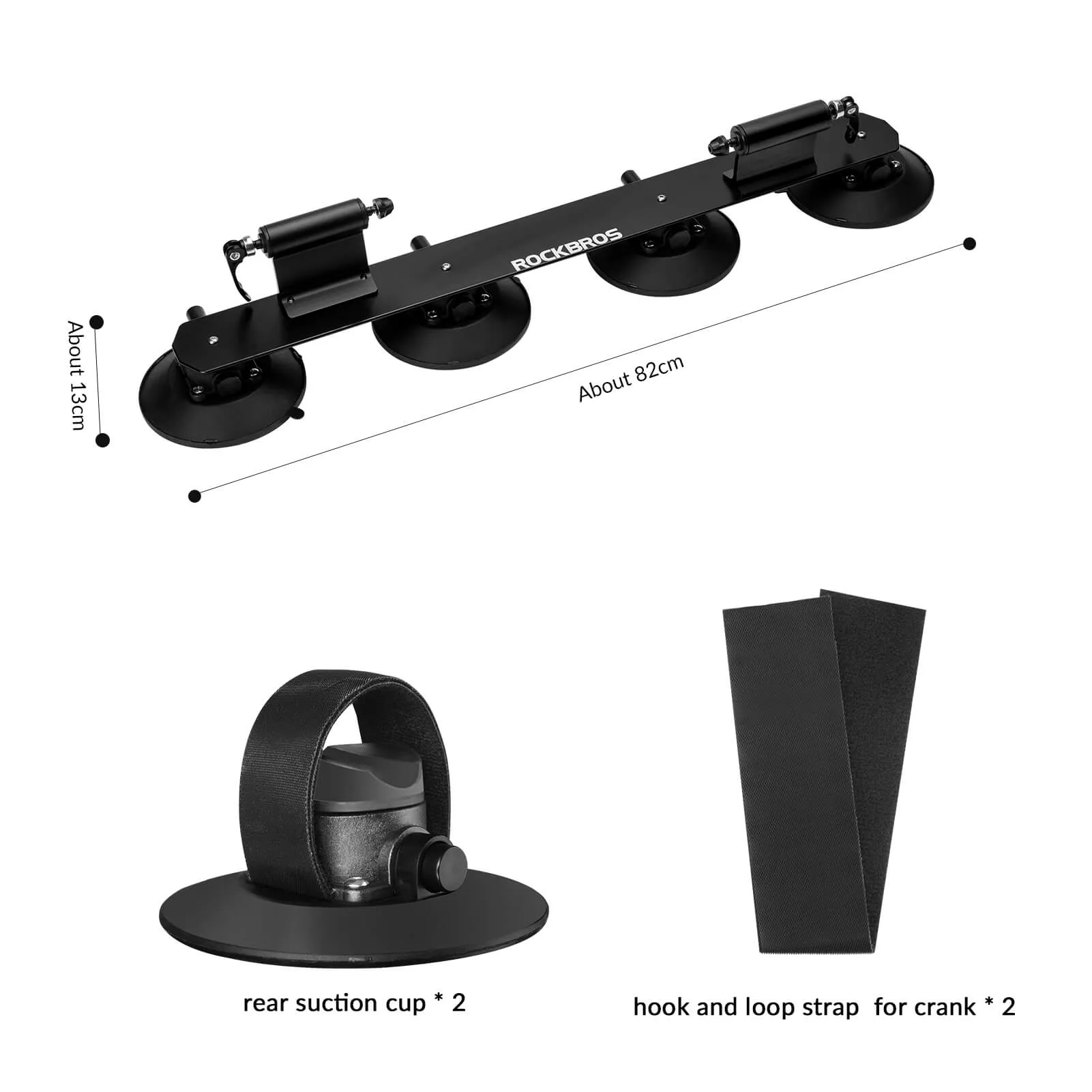 Suction Cup Car Roof Bike Rack Quick-Install Heavy Duty Mount for 1–3 Bikes - Image 18