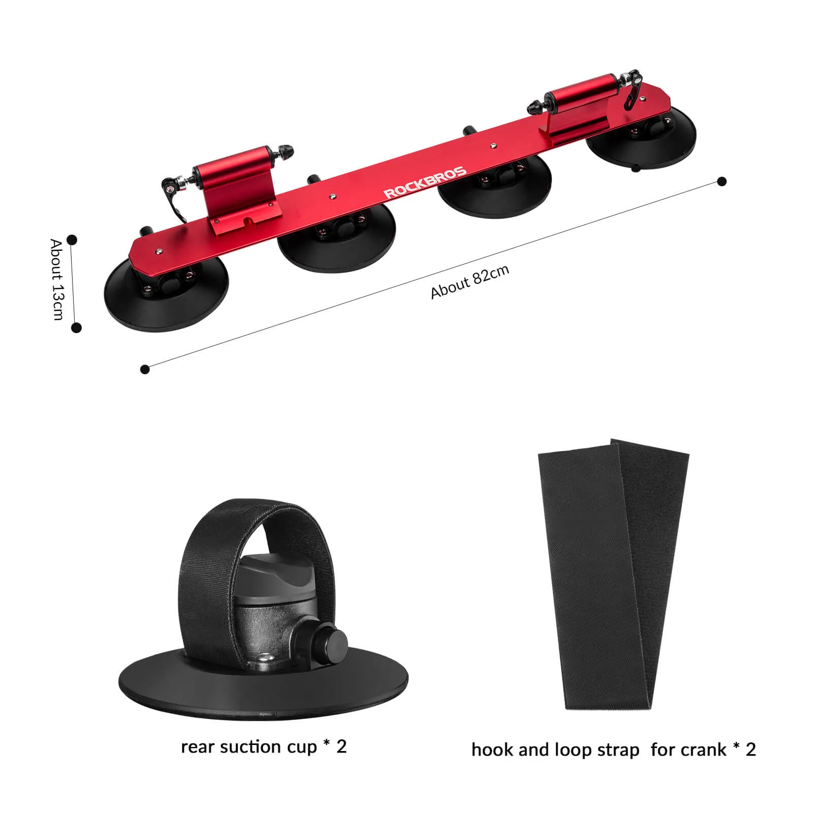 Suction Cup Car Roof Bike Rack Quick-Install Heavy Duty Mount for 1–3 Bikes - Image 20
