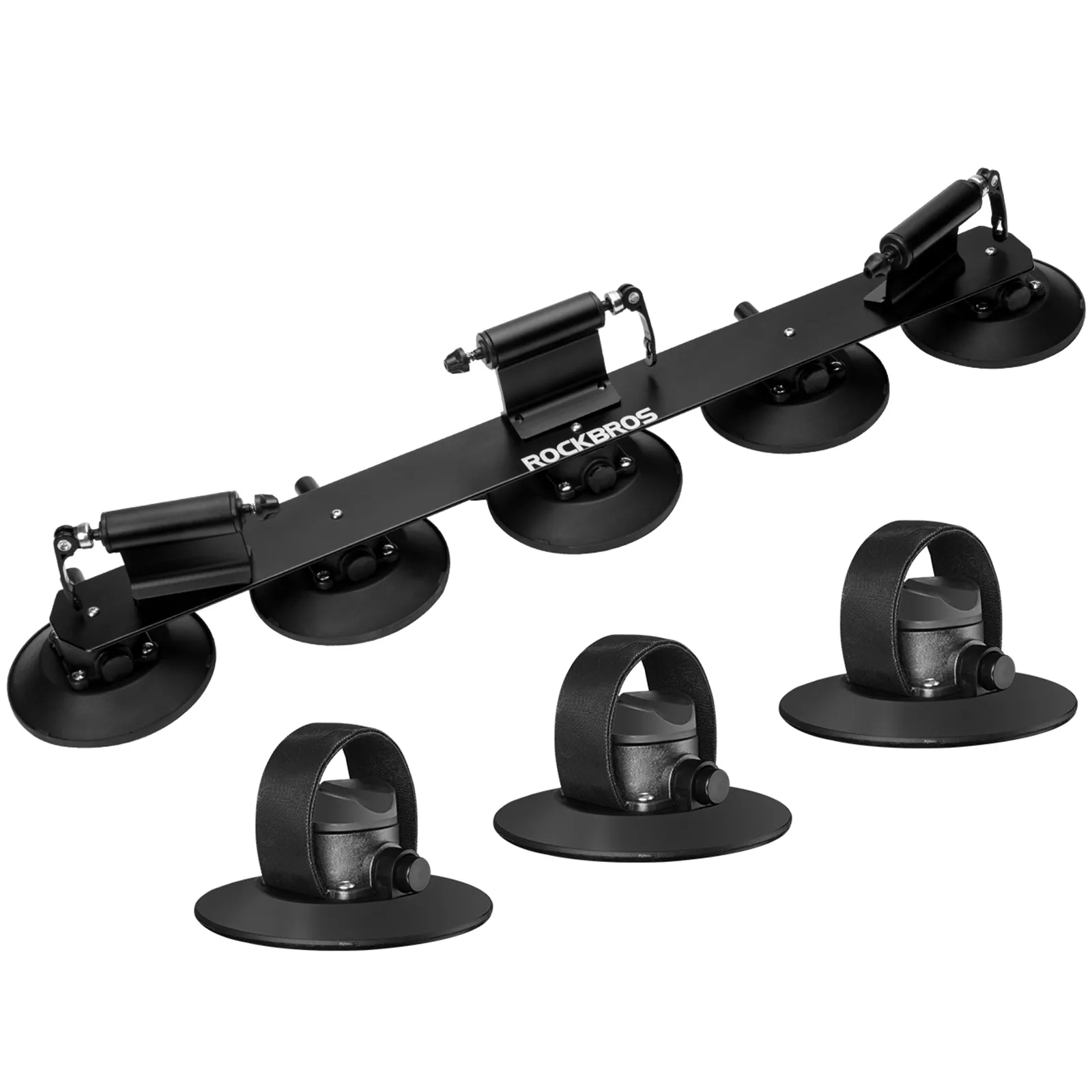 Suction Cup Car Roof Bike Rack Quick-Install Heavy Duty Mount for 1–3 Bikes - Image 21