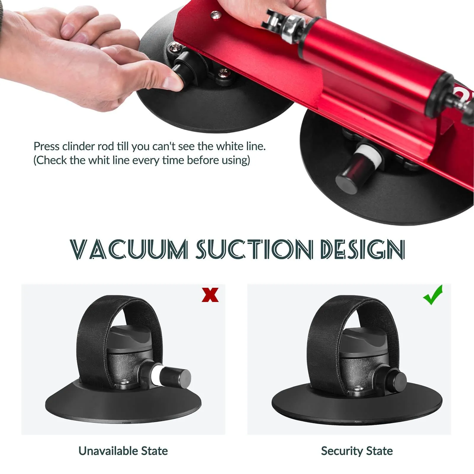 Suction Cup Car Roof Bike Rack Quick-Install Heavy Duty Mount for 1–3 Bikes - Image 3