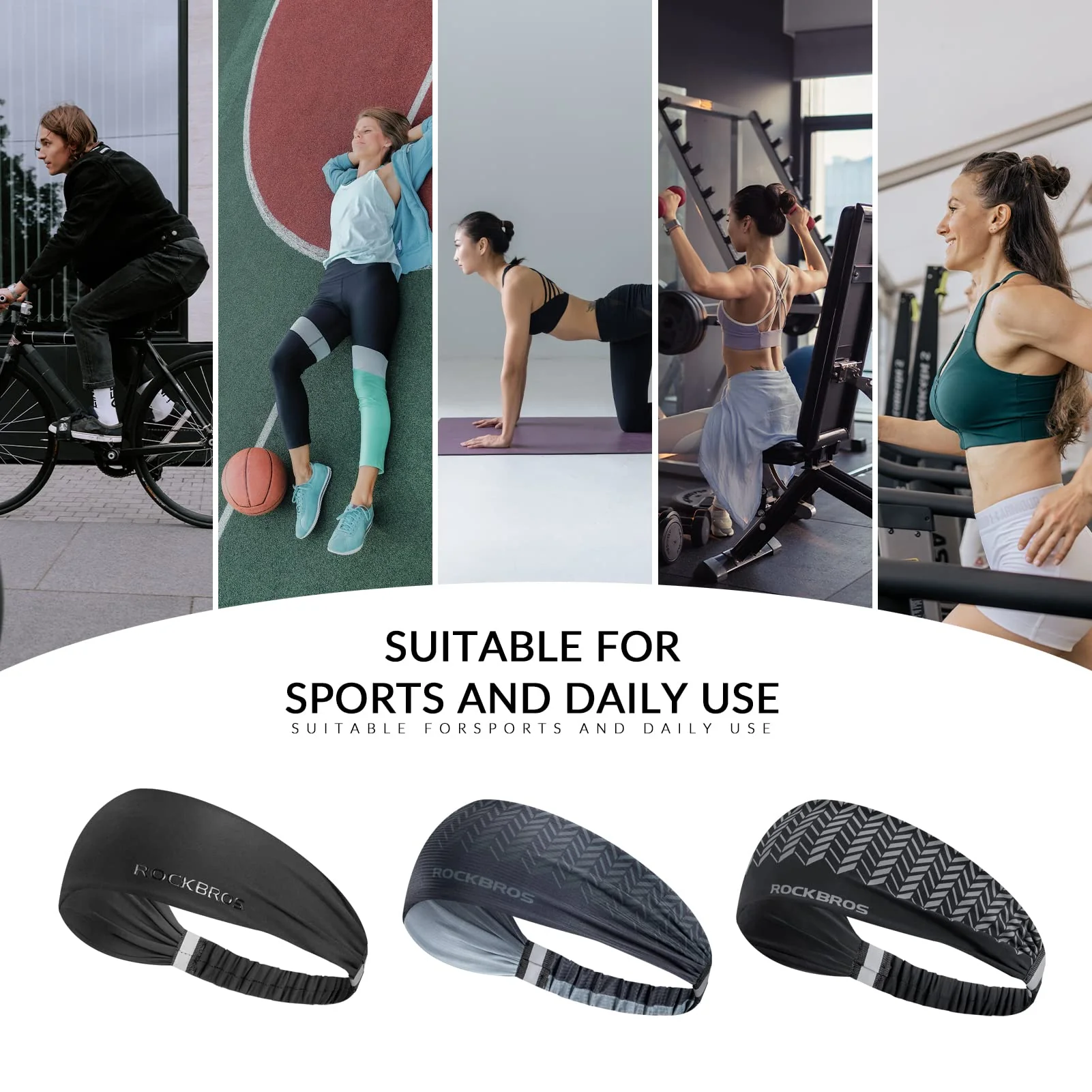 Sweat Absorbing Sports Headband Unisex - Image 4