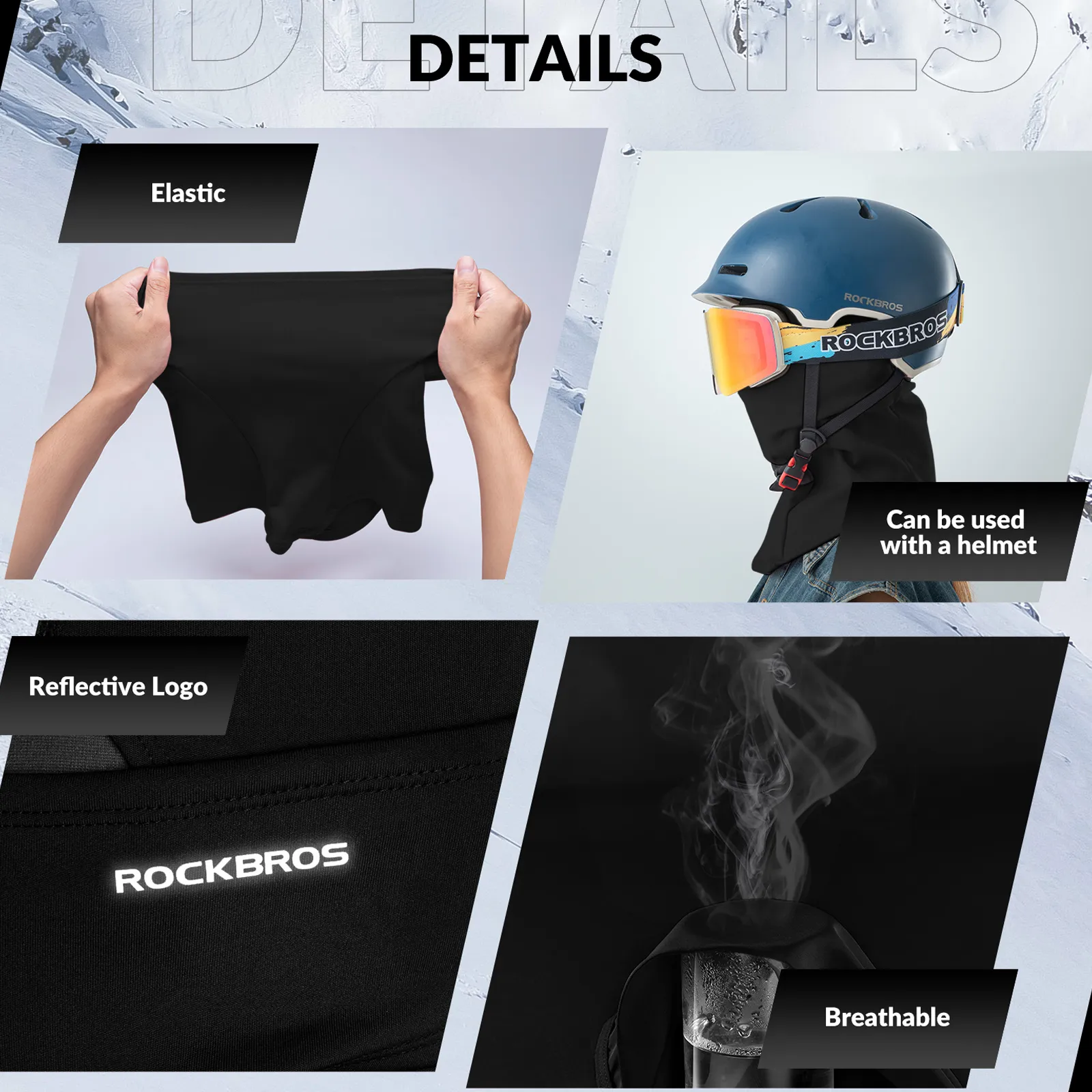 Thermal Balaclava Face Mask Warmer for Outdoor Sports - Image 5