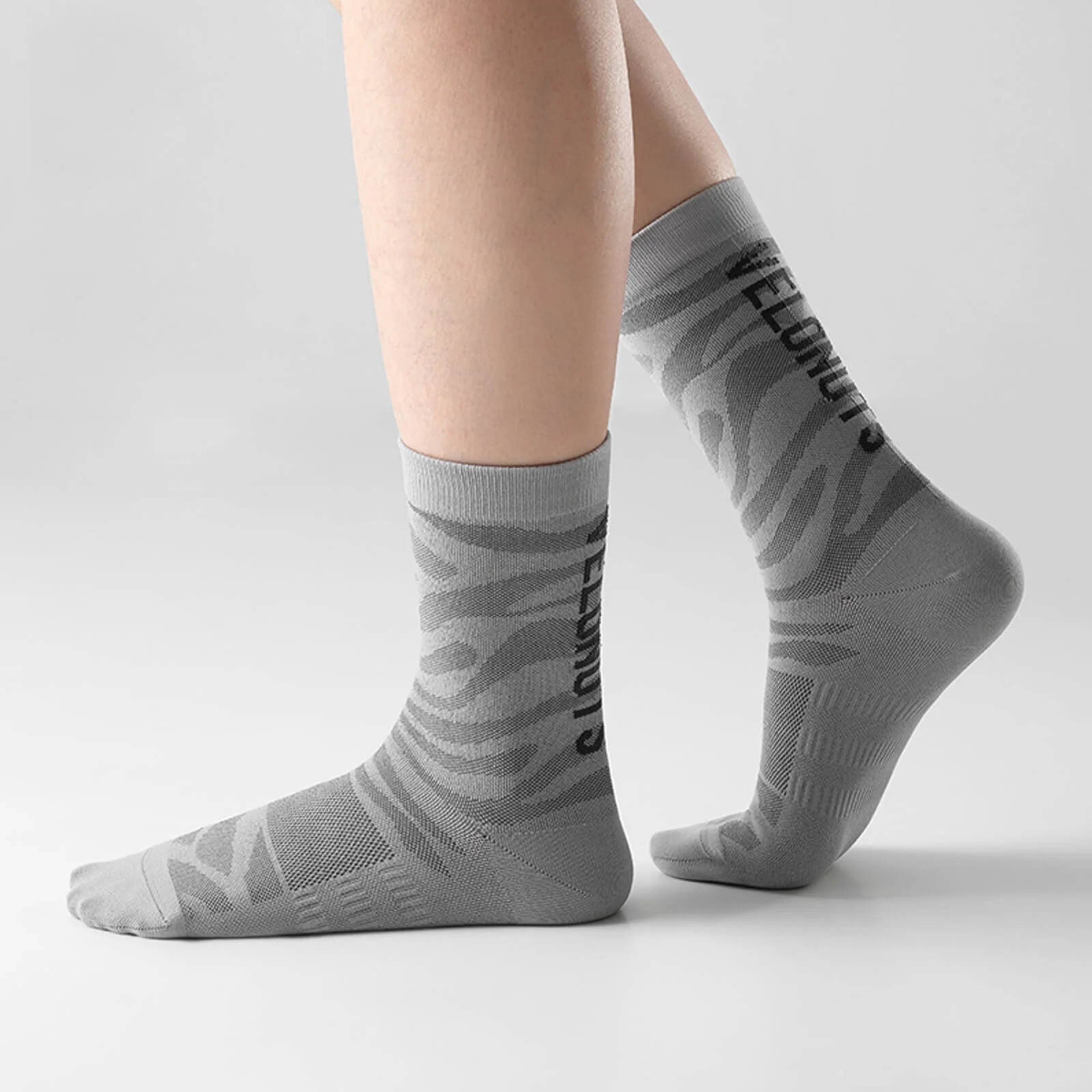 TVI Tiger Print Outdoor Crew Socks Moisture Wicking Unisex - Image 13