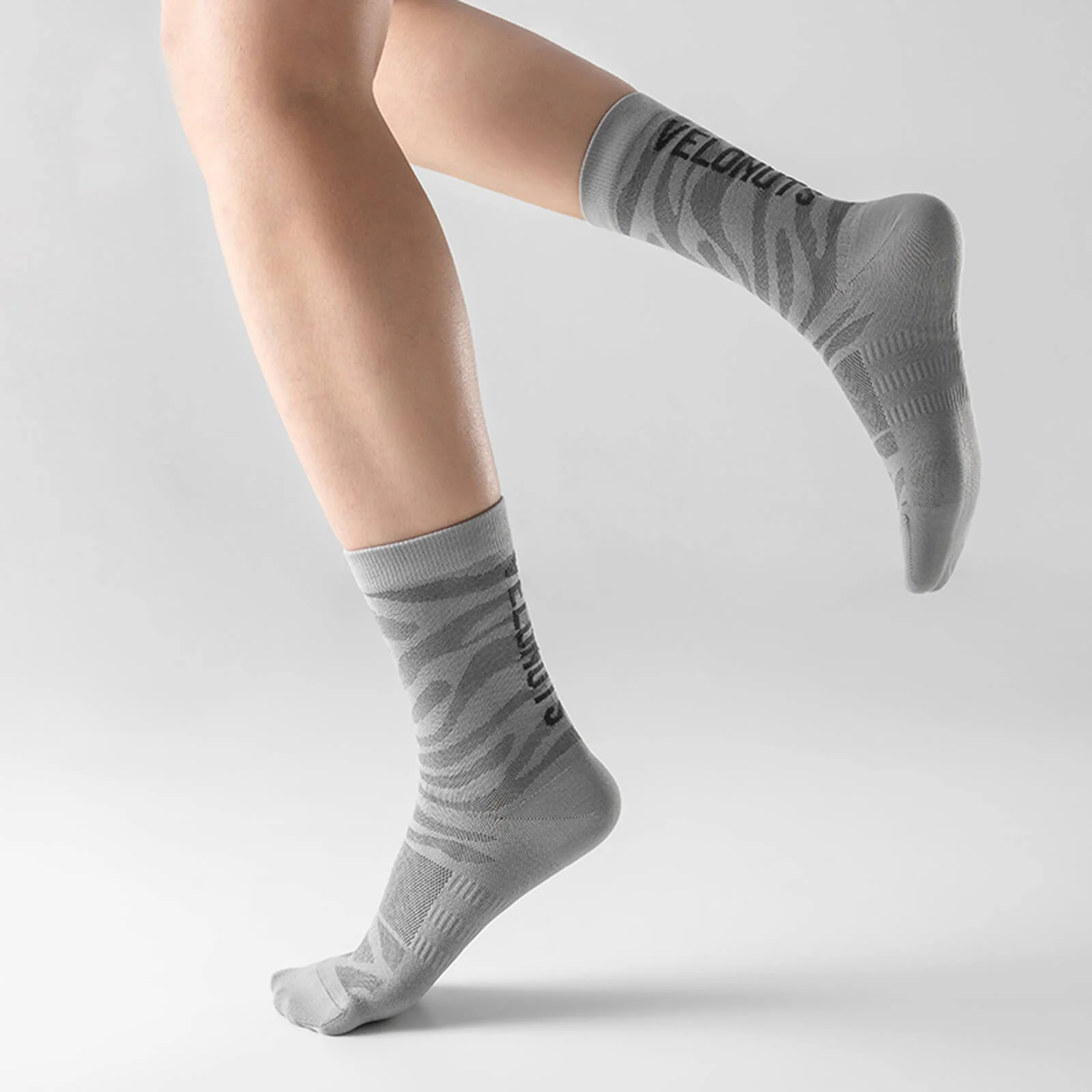TVI Tiger Print Outdoor Crew Socks Moisture Wicking Unisex - Image 14