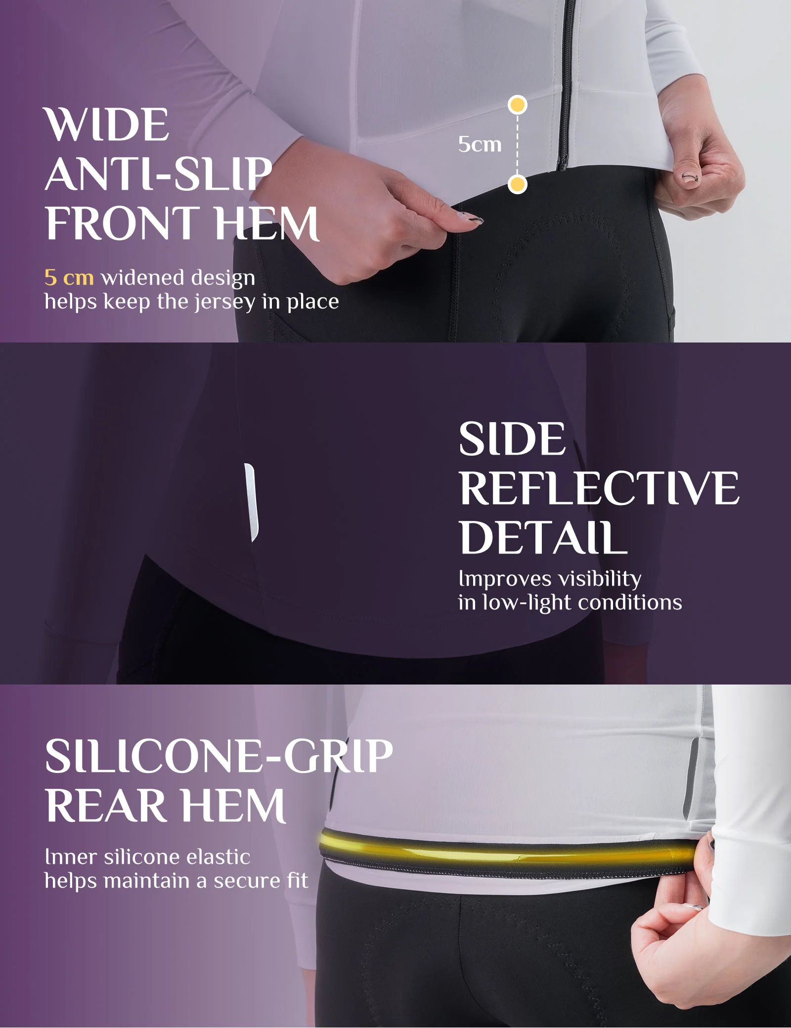 TVI Women's Quick-Dry Cooling Long Sleeve Cycling Jacket - Image 11