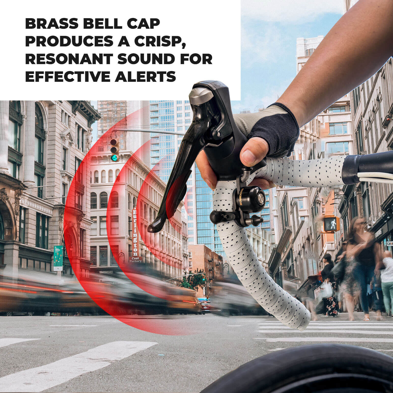 Urban Rider Twin Bike Bell Commuter Safety - Image 13