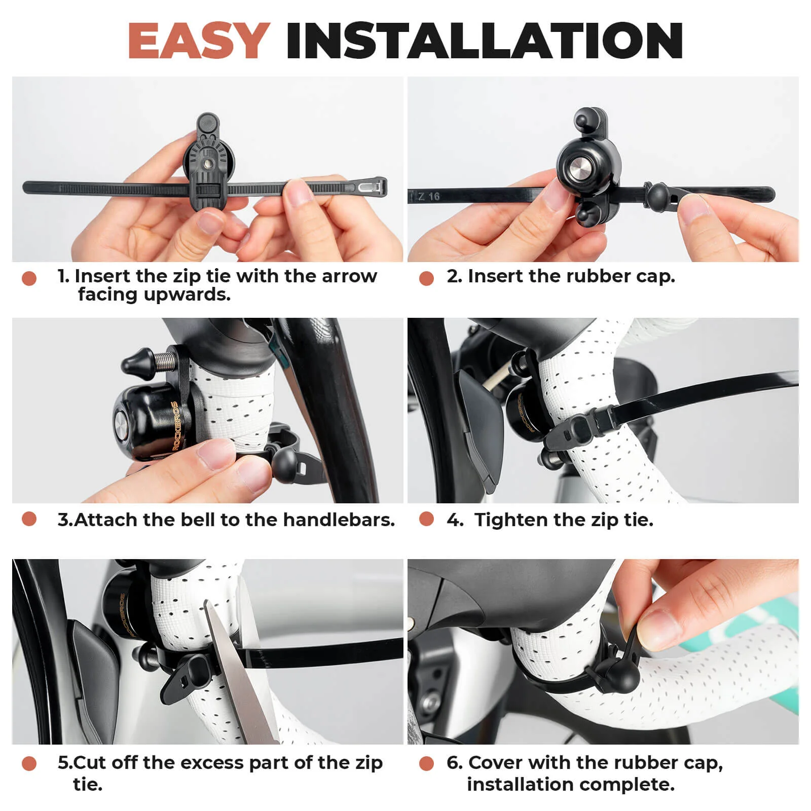 Urban Rider Twin Bike Bell Commuter Safety - Image 16