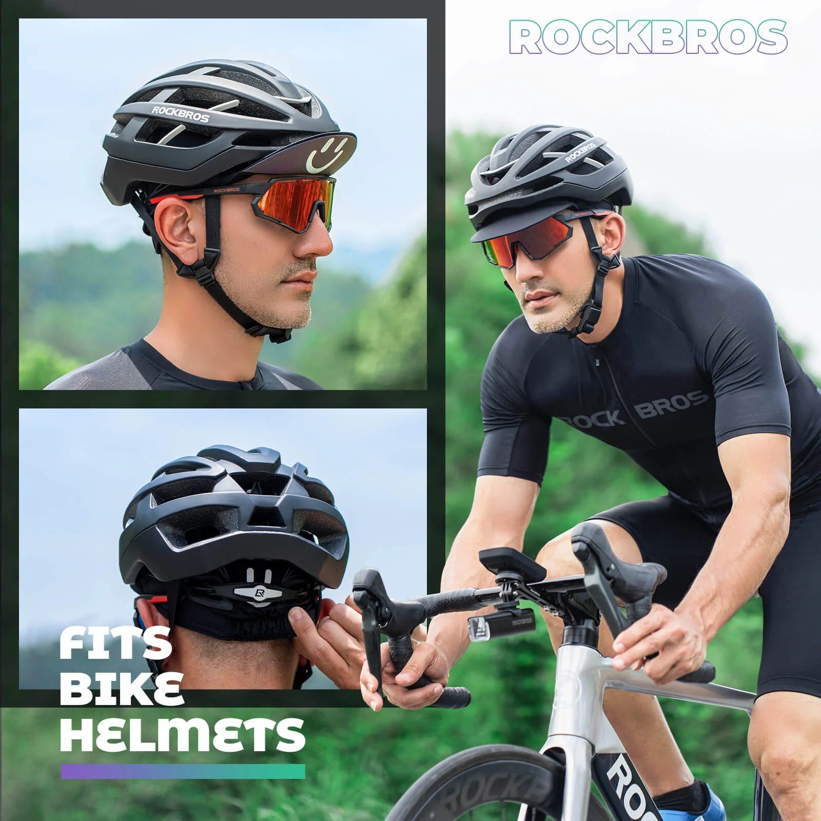 UV Protect Helmet Liner Quick Dry Summer Fit - Image 9